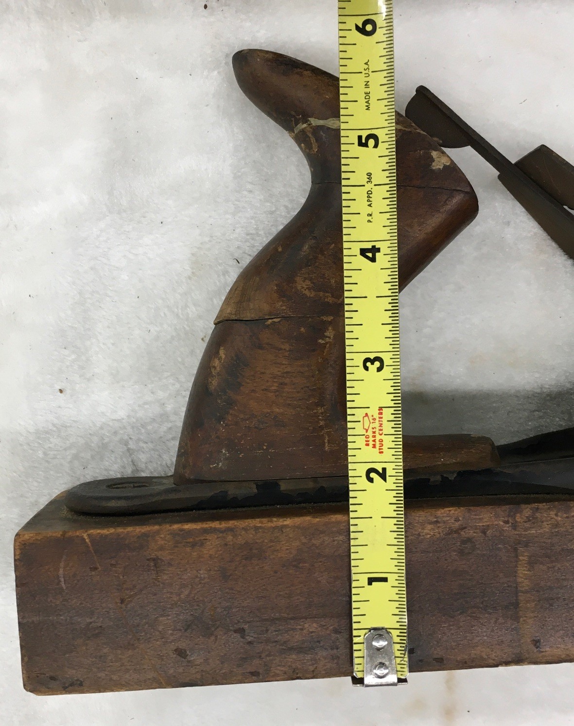 Transitional Wood Plane, 13” Long