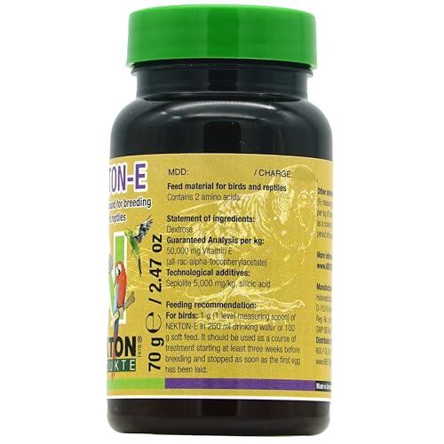 Nekton E Vitamin E Supplement for Birds, 70gm