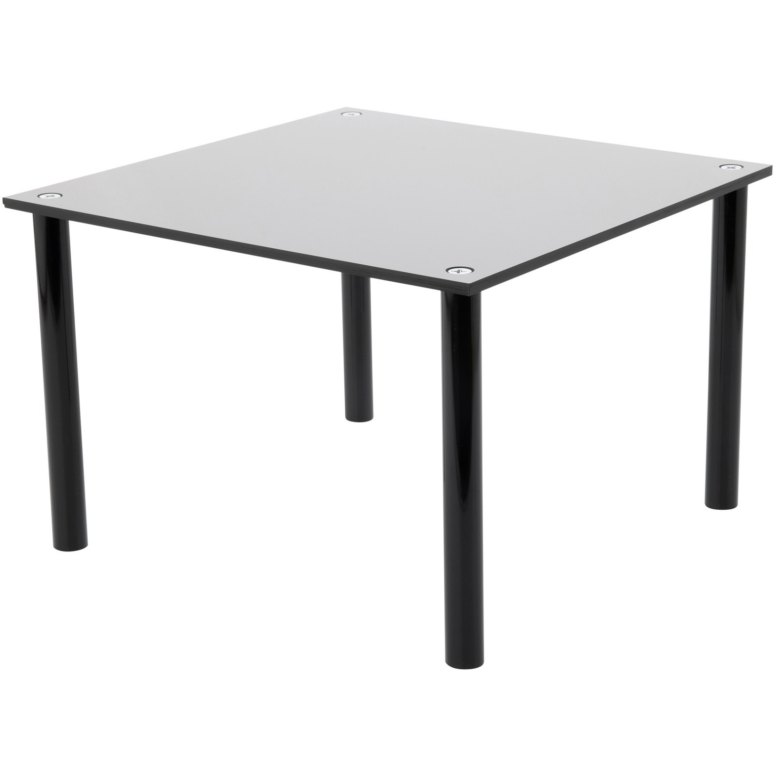 Plymor Black Acrylic Square 4-Leg Display Riser, 8" H x 12" W x 12" D