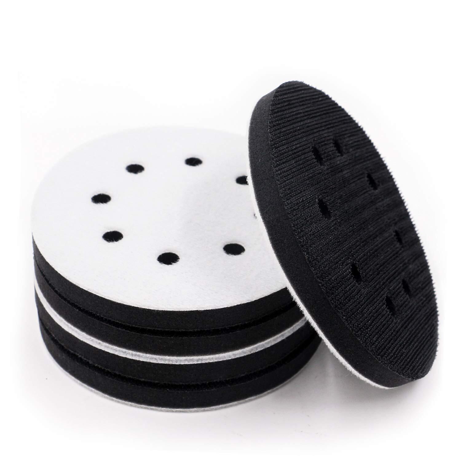 Interface Pads 5 Inch 8 Holes Hook and Loop Sponge Cushion Buffer Backing Pad