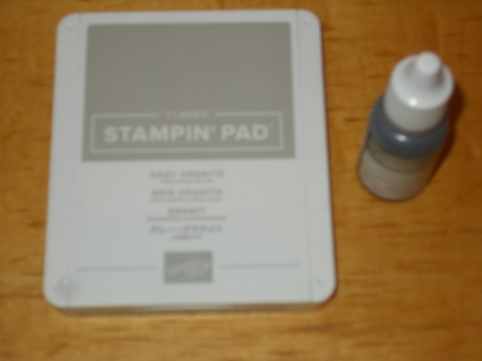 Stampin'Up! GRAY GRANITE Stampin' Pad and Ink Refill - Current Color