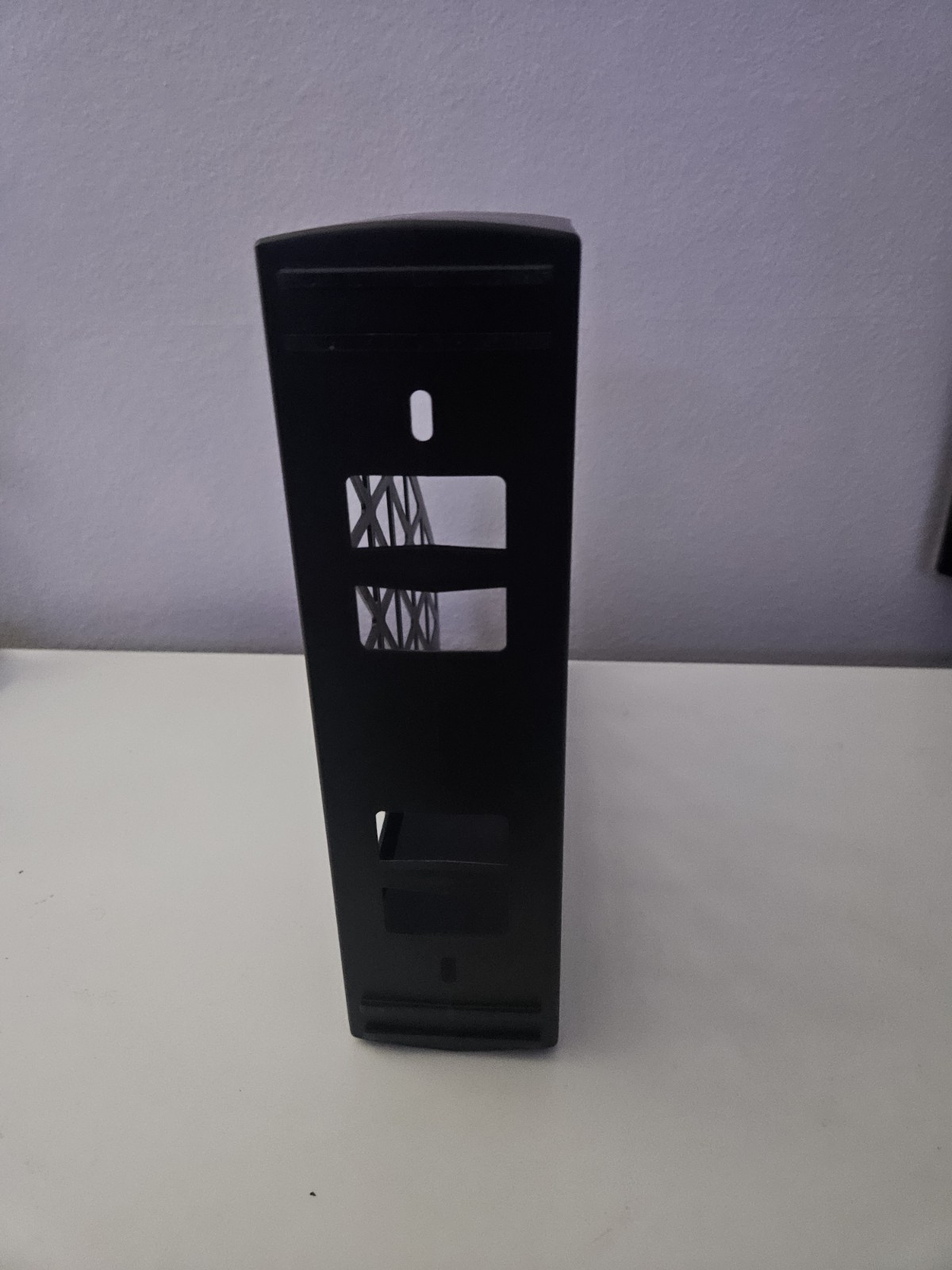 Black Binder And Or Book Holder, Plastic