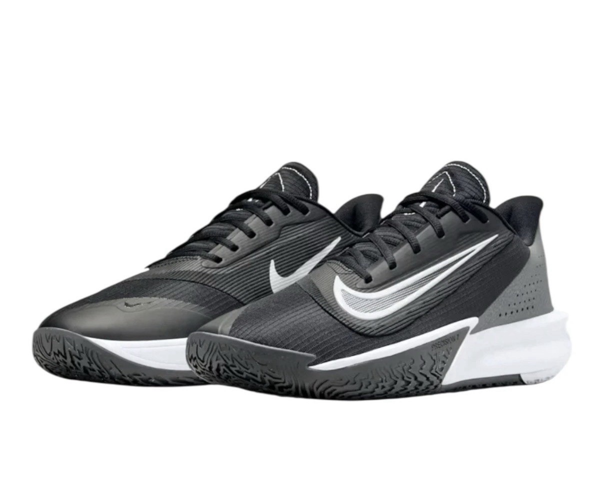 Nike Precision VII Men's Basketball Shoes Black/Grey FN4322-005 *ALL SIZES*