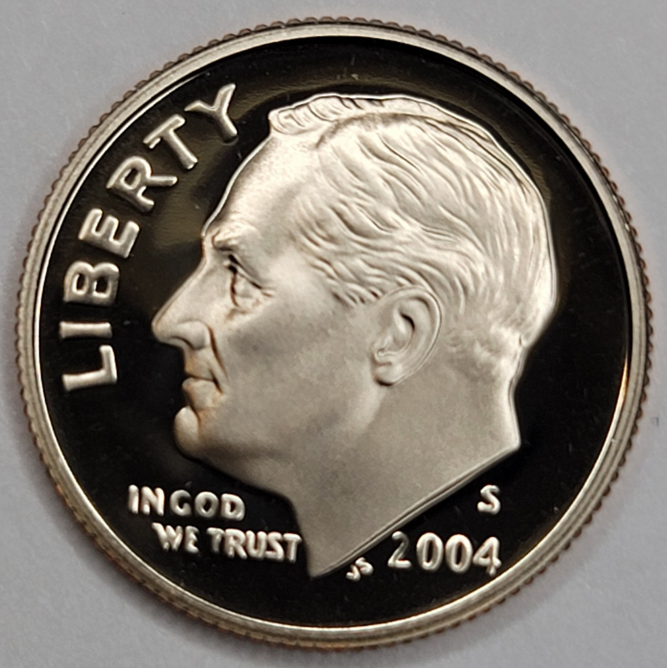 2004 S Gem Proof DCAM Roosevelt Dime