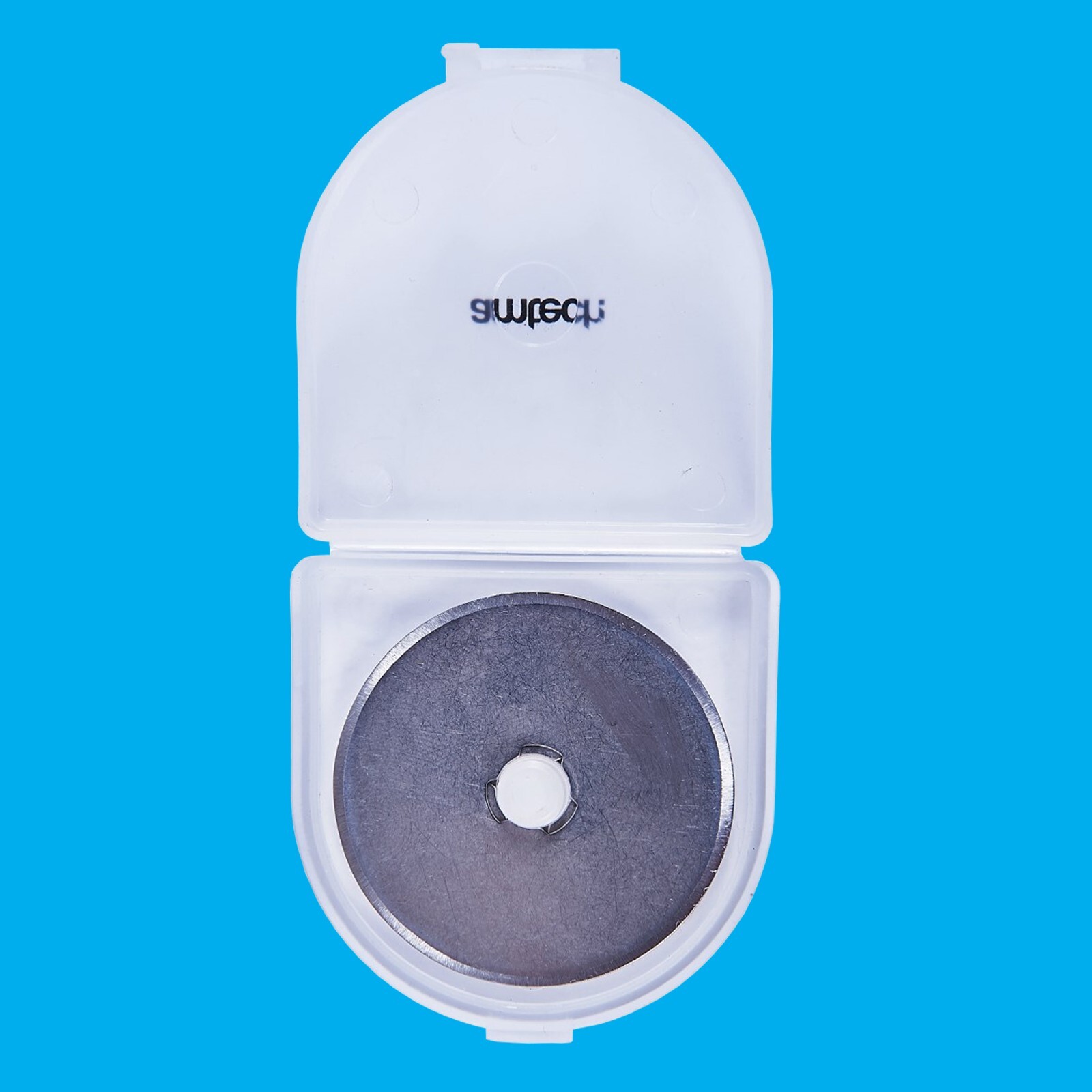 5pc Circular 45mm Rotary Cutter Steel, Round Double Edged, with Storage Case