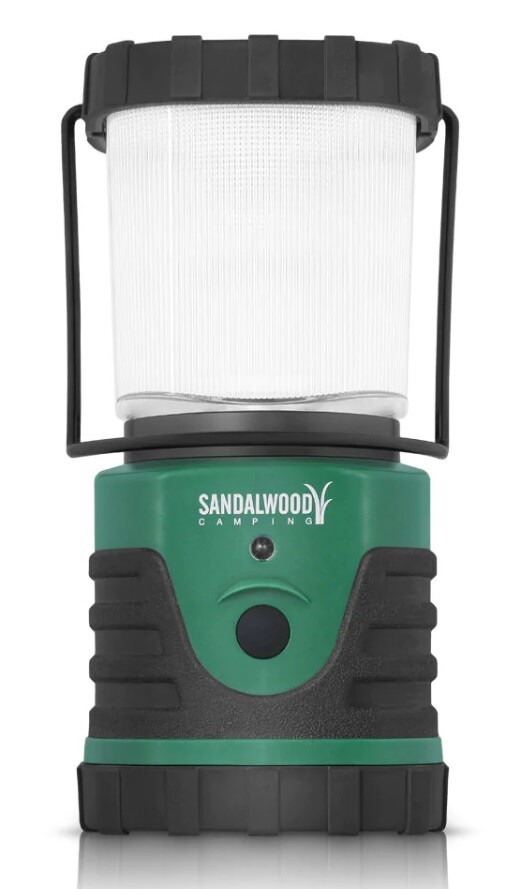 Sandalwood Ultra-Bright 300-Lumen LED Outdoor Camping Lantern Light Hiking Lamp