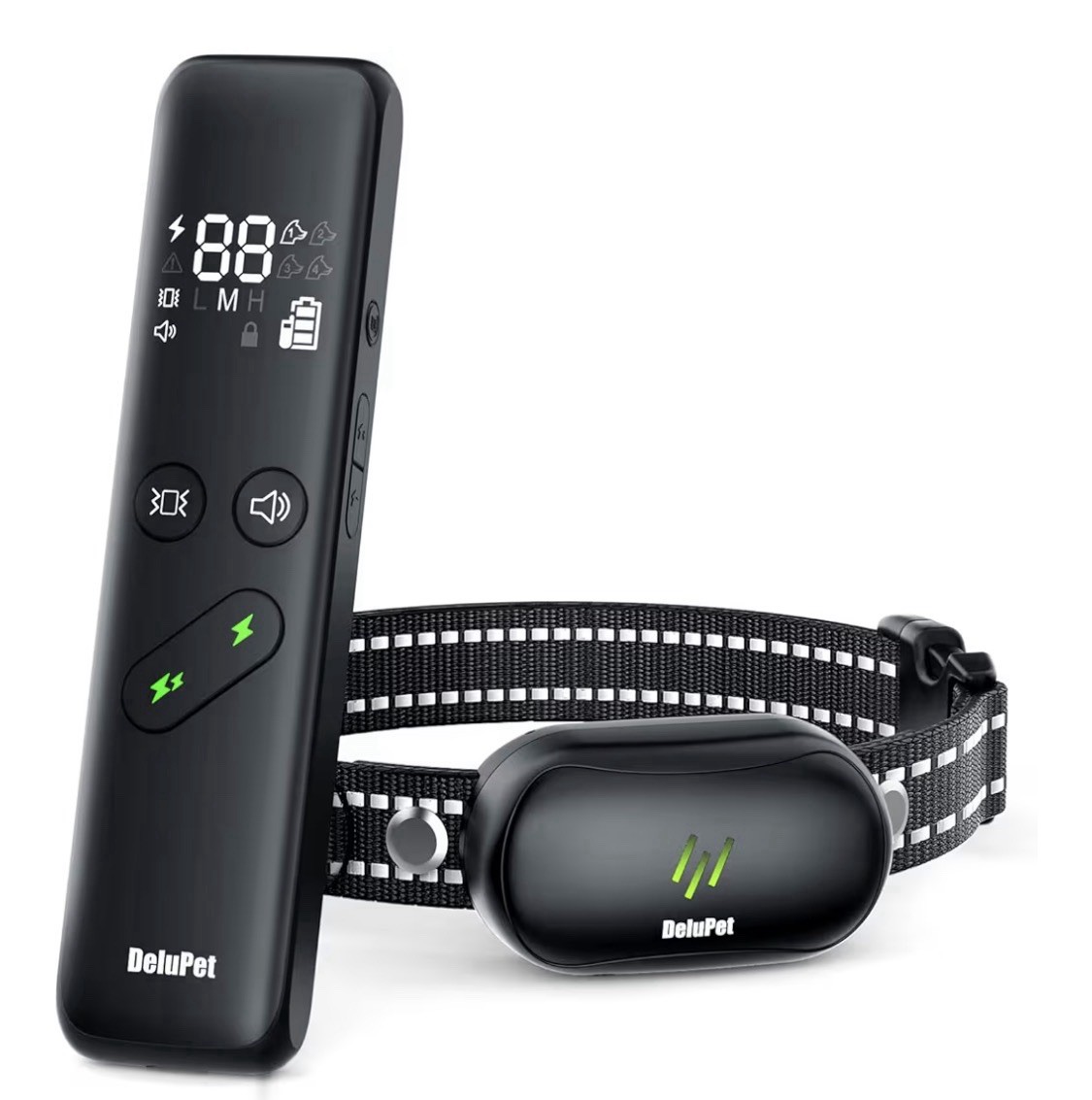 Dog Shock Collar Electric Dog Training Collar With Remote 1600 Ft Rechargeable