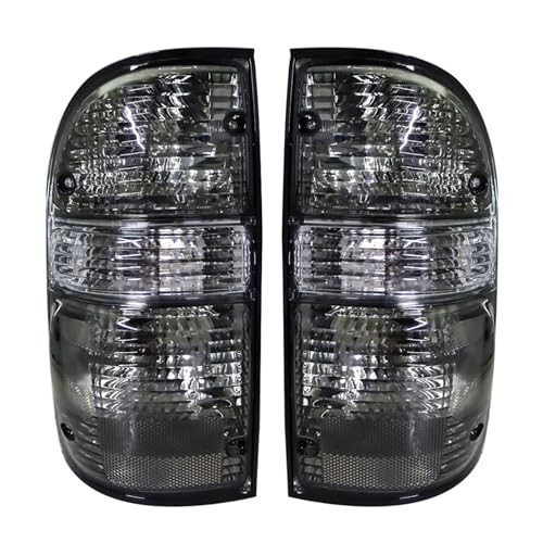 Driver and Passenger Side Tail Light Assembly Smoked Lens Replacement for