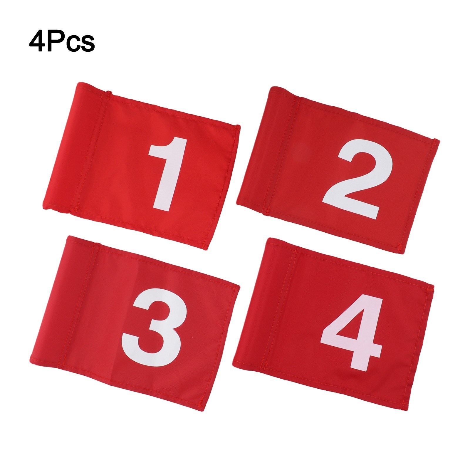 Nylon For Golf Target Flags 4 Pack Designed to Help Gauge Accurately