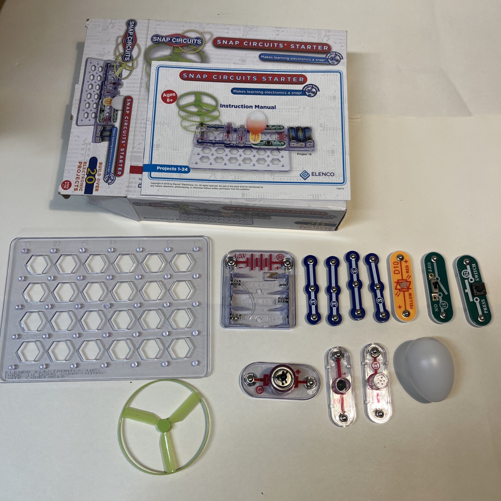 Elenco Snap Circuits Electronics Exploration Starter Kit