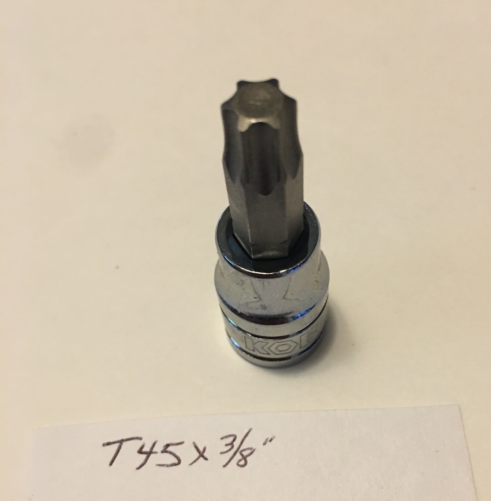 Kobalt T45 x 3/8" Dr Star Bit Socket 338207  Free Shipping