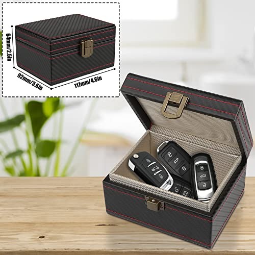 Faraday Box, RFID Box for Car Keys, Faraday Key Fob Protector Cage, Anti Small