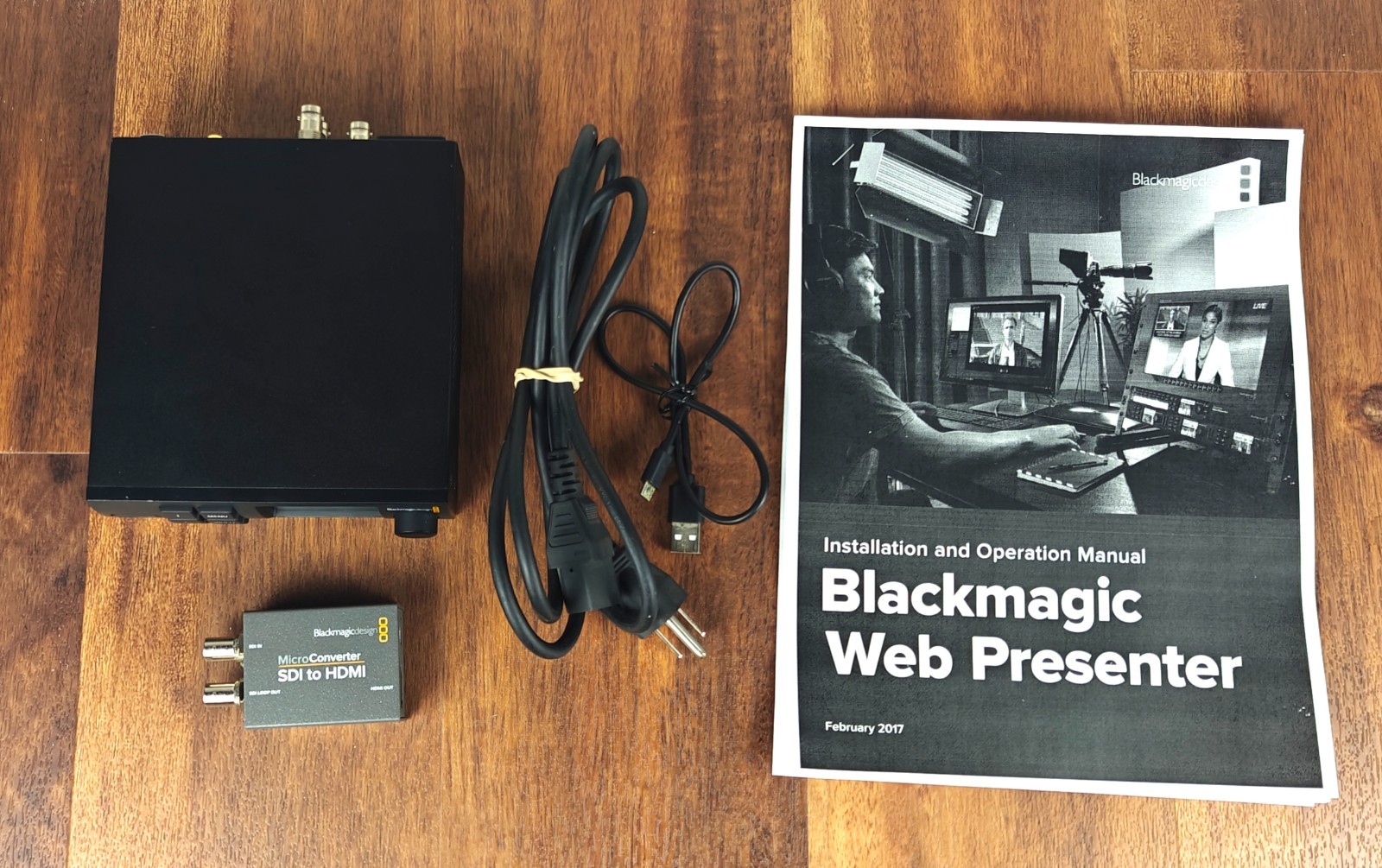 Blackmagic Web Presenter + Teranex Smart Panel + SDI-HDMI Converter TESTED VIDEO
