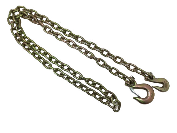 AutoHauler Supply 1/2in  x 10ft G70 Binder Transport Chain Grab, Clevis Safety