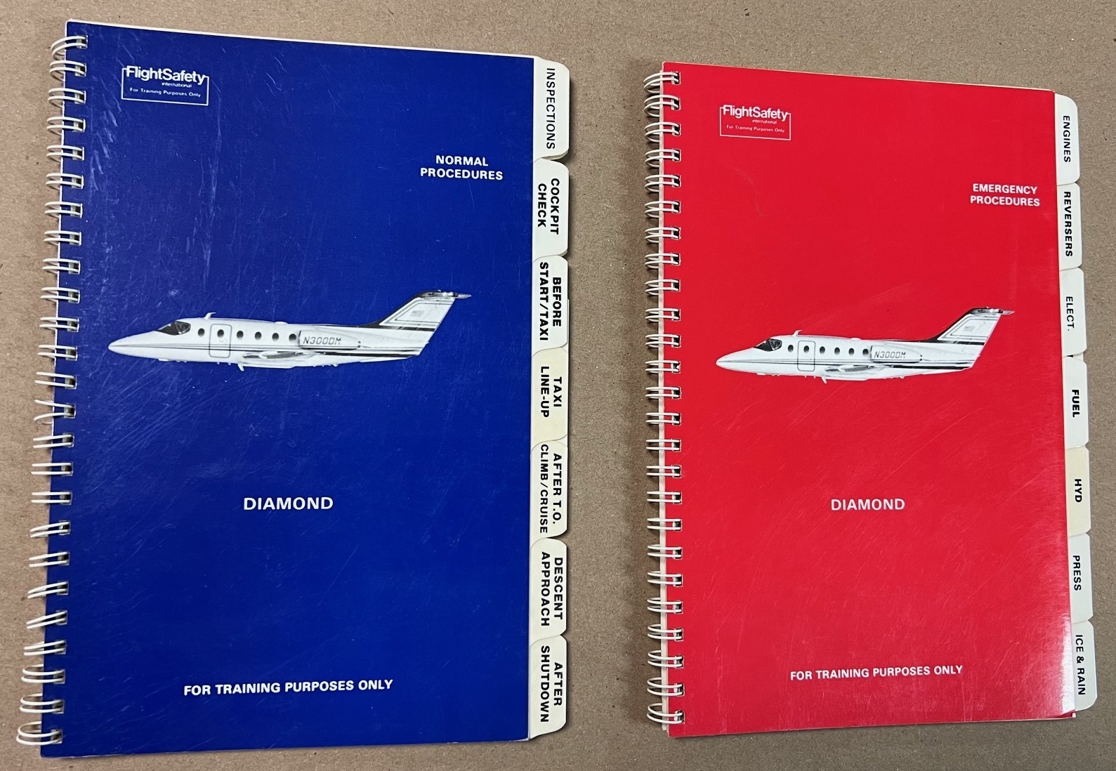 Mitsubishi MU-300 Diamond 1/1A Normal + Emergency Checklist (preceded  Beechjet)