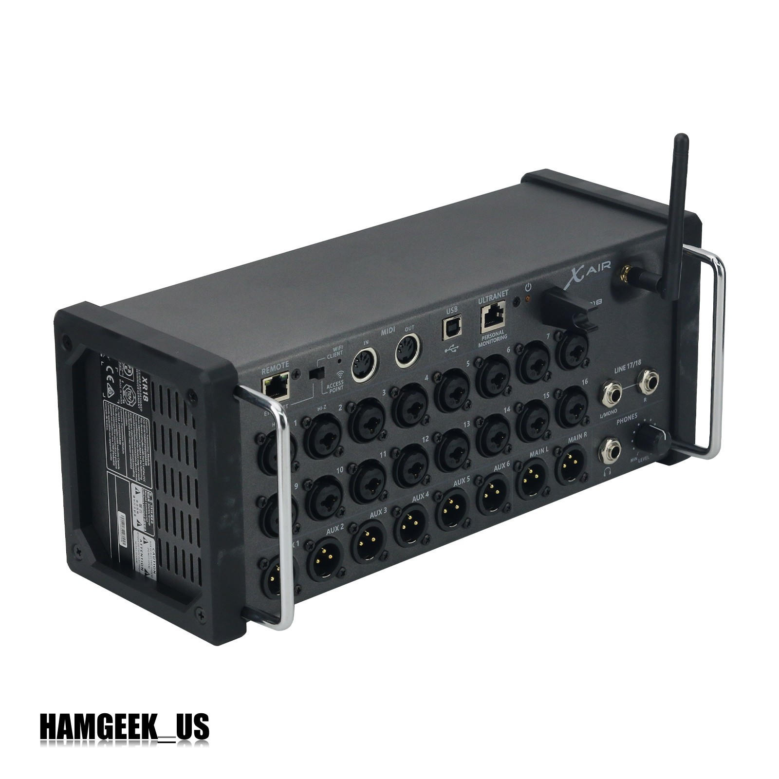 XR18 18-Channel 12-Bus Digital Mixer Rack-Mounted Digital Mixing Console Wifi