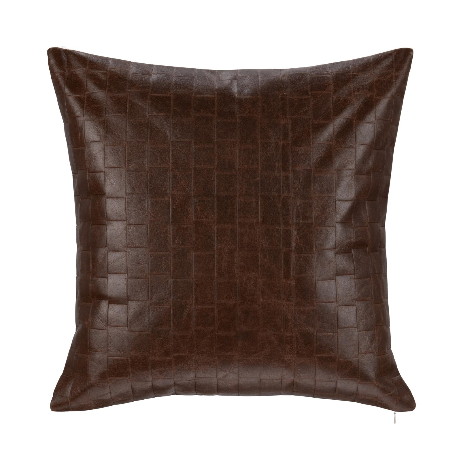 Villa by Classic Home Seston Genuine Leather Throw Pillow