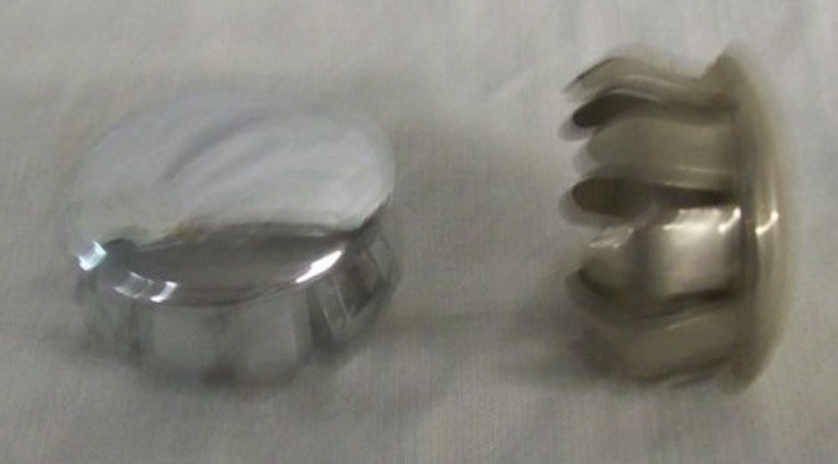 Store Display Fixtures 10 NEW HANGROD ROUND TUBING END CAPS