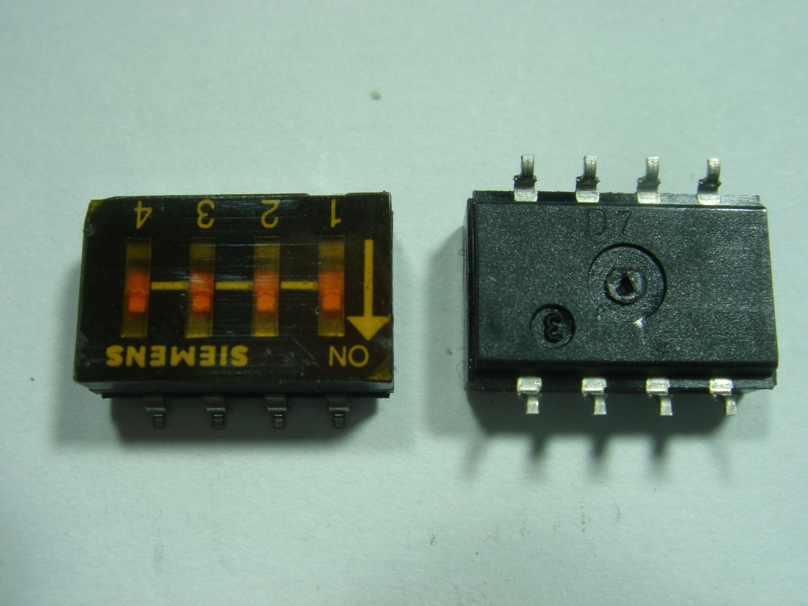 Mini dip switch dip switch 4xON smd #21-590