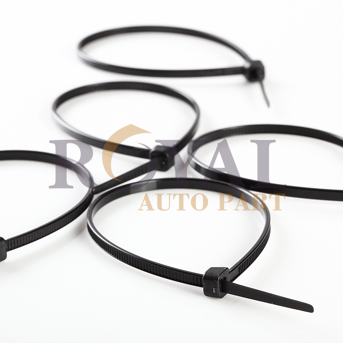 100 PACK 8 INCH ZIP TIES NYLON BLACK 40 LBS UV WEATHER RESISTANT WIRE CABLE
