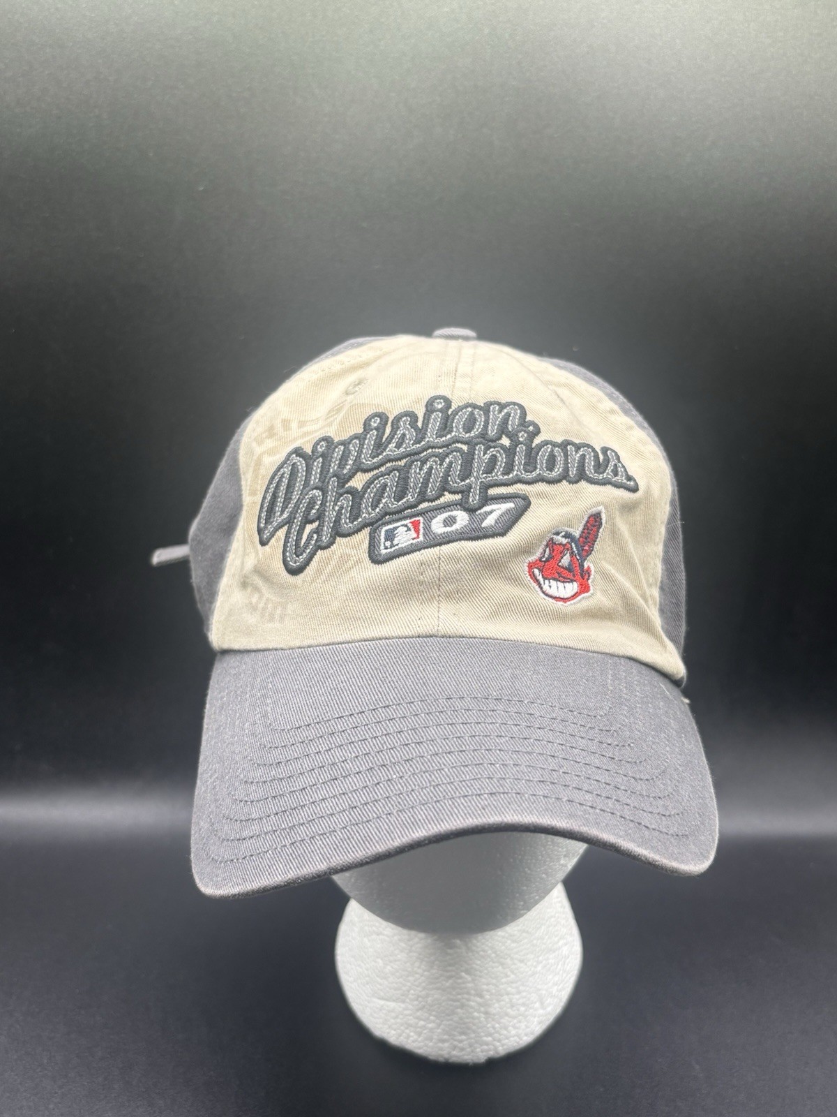 Cleveland Indians 2007 Division Champions MLB Hat NWT