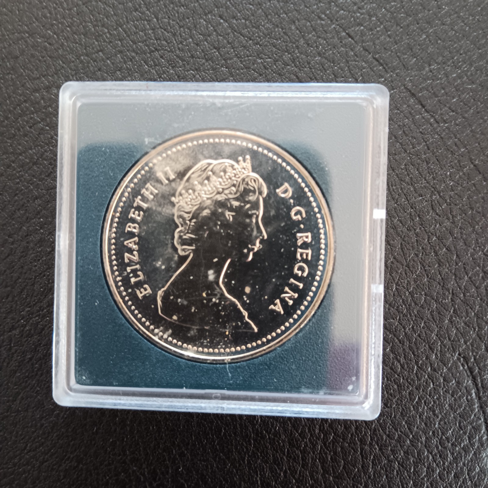 1988 Canadian Saint Maurice Ironworkers 50% Silver Dollar