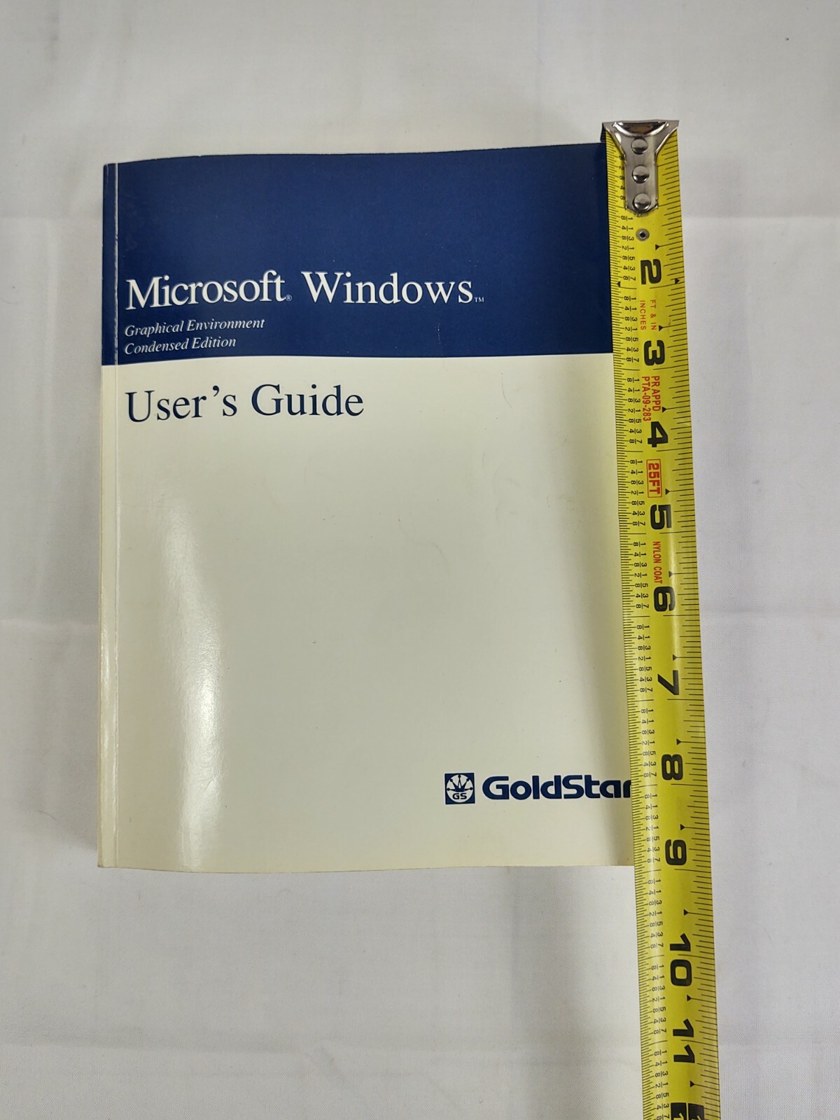 Vtg 1990 Goldstar Microsoft Windows Graphical Environment Condensed Users Guide