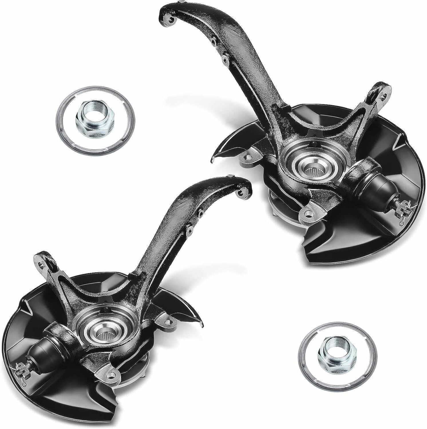 2PCS Front Steering Knuckle Wheel Hub Bearing HONDA ACCORD 08-12 ACURA TSX 09-14