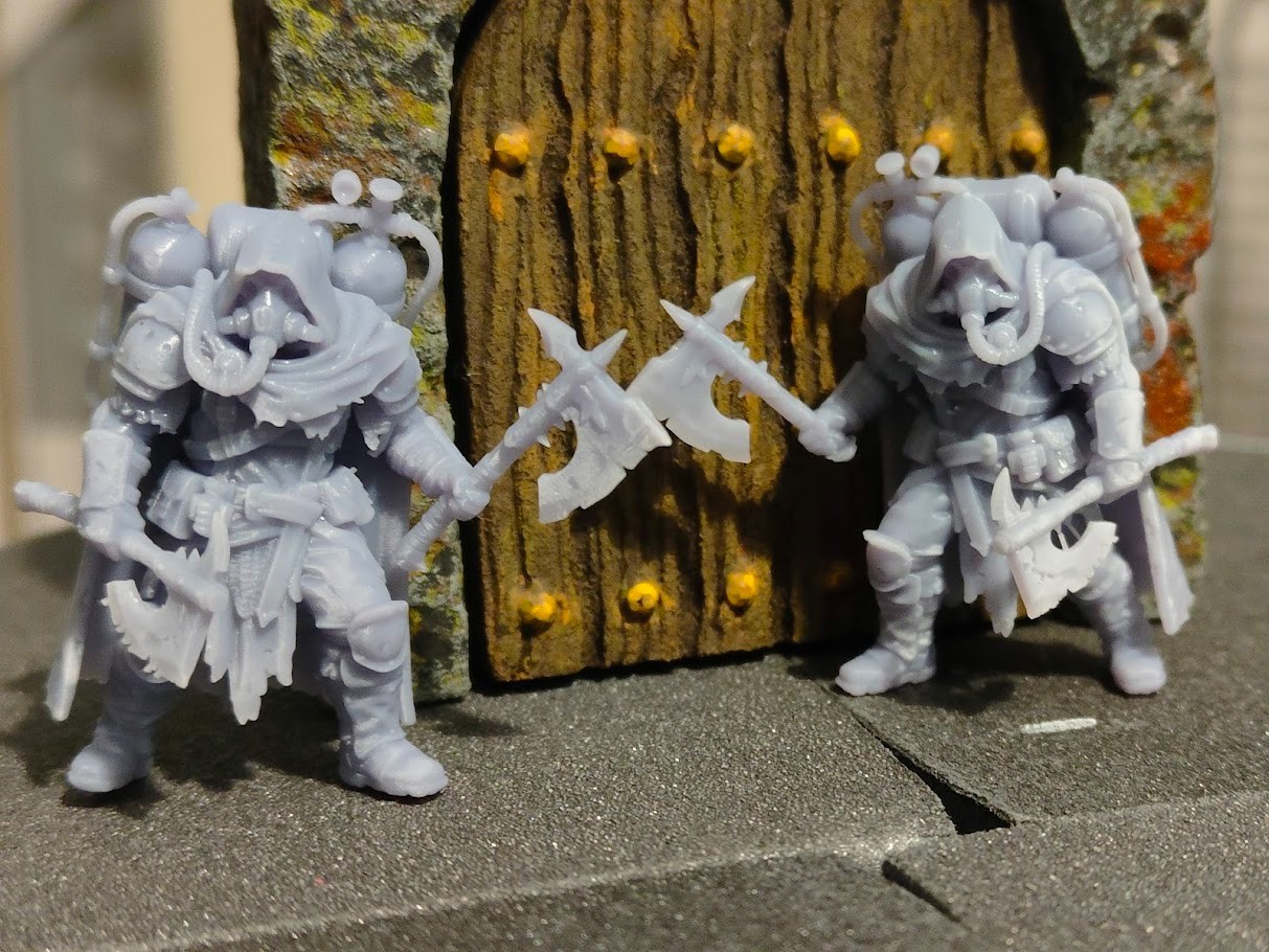 Proxy 1490 Doom Grimdark Fantasy Trench Crusade Miniatures 4K unpainted no base