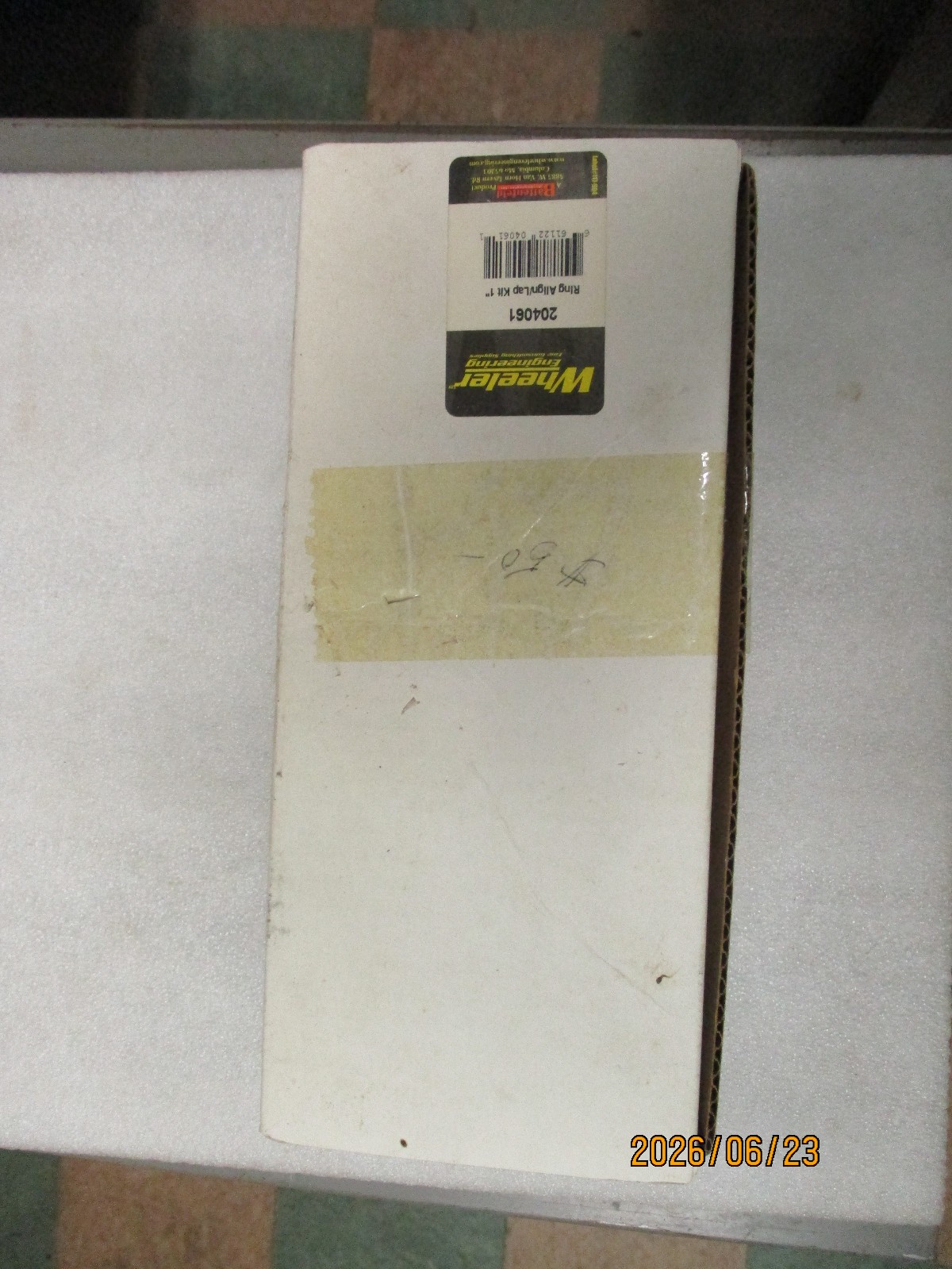Wheeler 204061 Scpoe Ring Alignment and Lapping Kit