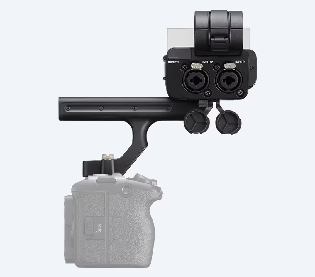 Original Sony FX3/FX30 XLR-H1 XLR Mic Holder - Top Handle Accessory