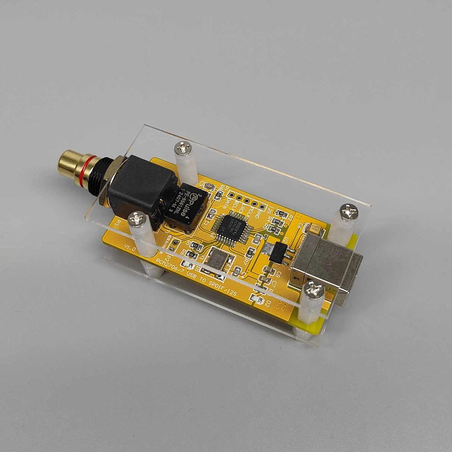 USB Sound Card USB Signal To Coaxial Digital Signal RCA PCM2706 FOR Audio DAC De