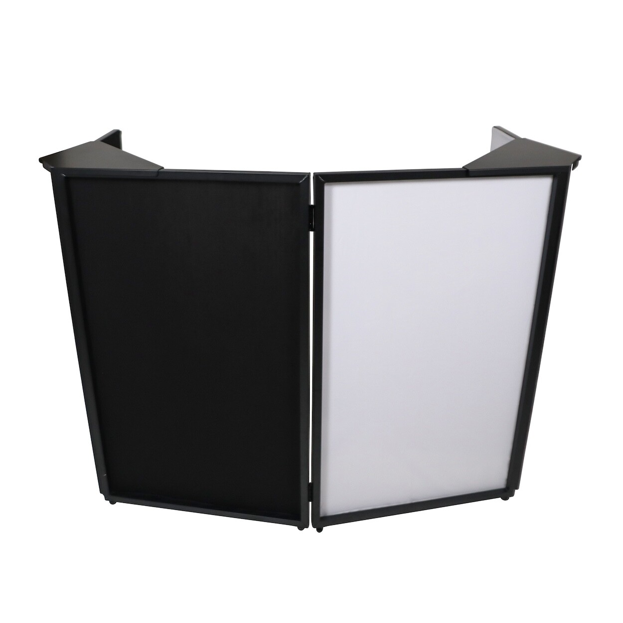 Pro X 4 Panel DJ Facade MK3 with Corner Shelves + Blk/Wht Scrims & carry bag