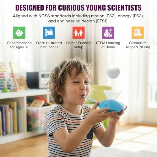 Physics Science Kit for Kids Ages 8-12 | STEM Educational Gift with 16