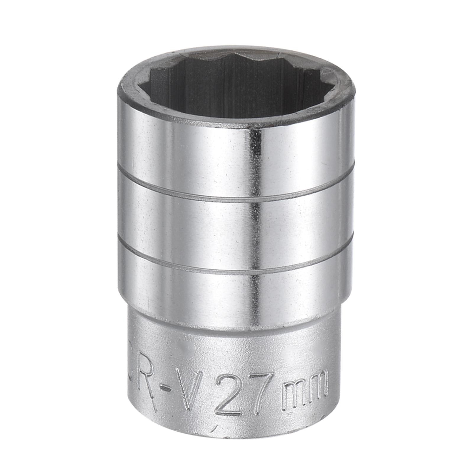 27mm 12 Point Shallow Socket 3/4" Drive Standard Metric CR-V