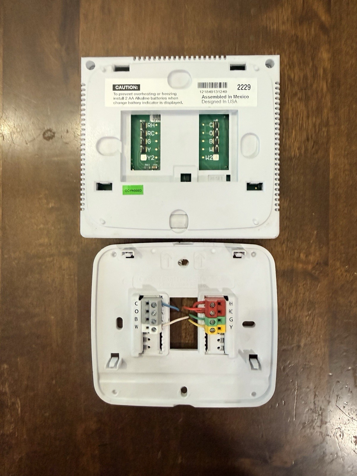 Pro1IAQ T705 1H/1C Programmable Digital Thermostat