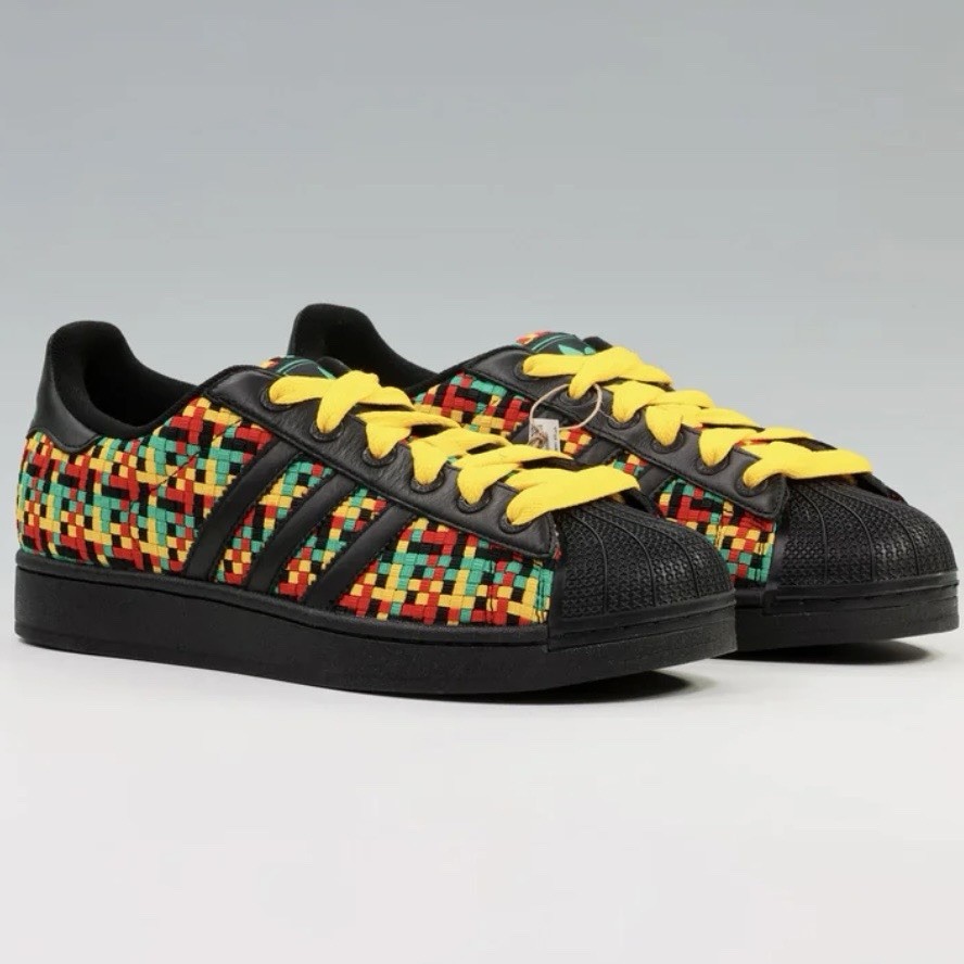 Adidas Superstar II x Bob Marley Jamaica IH9785 Men's Sizes 5-13 RARE