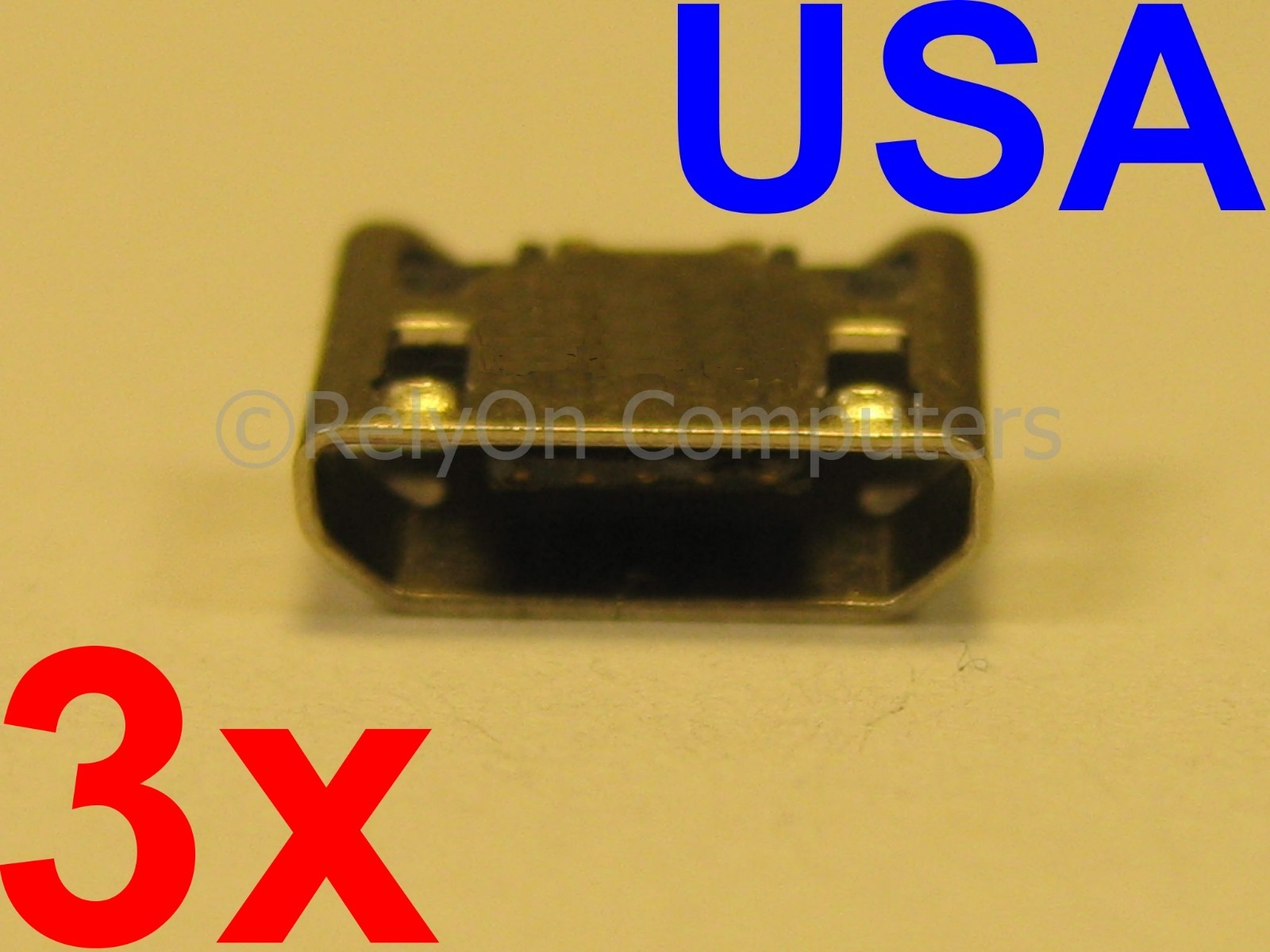3 Micro USB Charging Port Power for JBL Link 10 20 300 500 Bluetooth Speaker USA