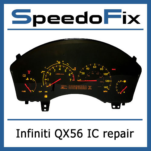 REPAIR: Infinity QX56 Instrument Cluster Speedometer 2004 2005 2006 07 (3e9)