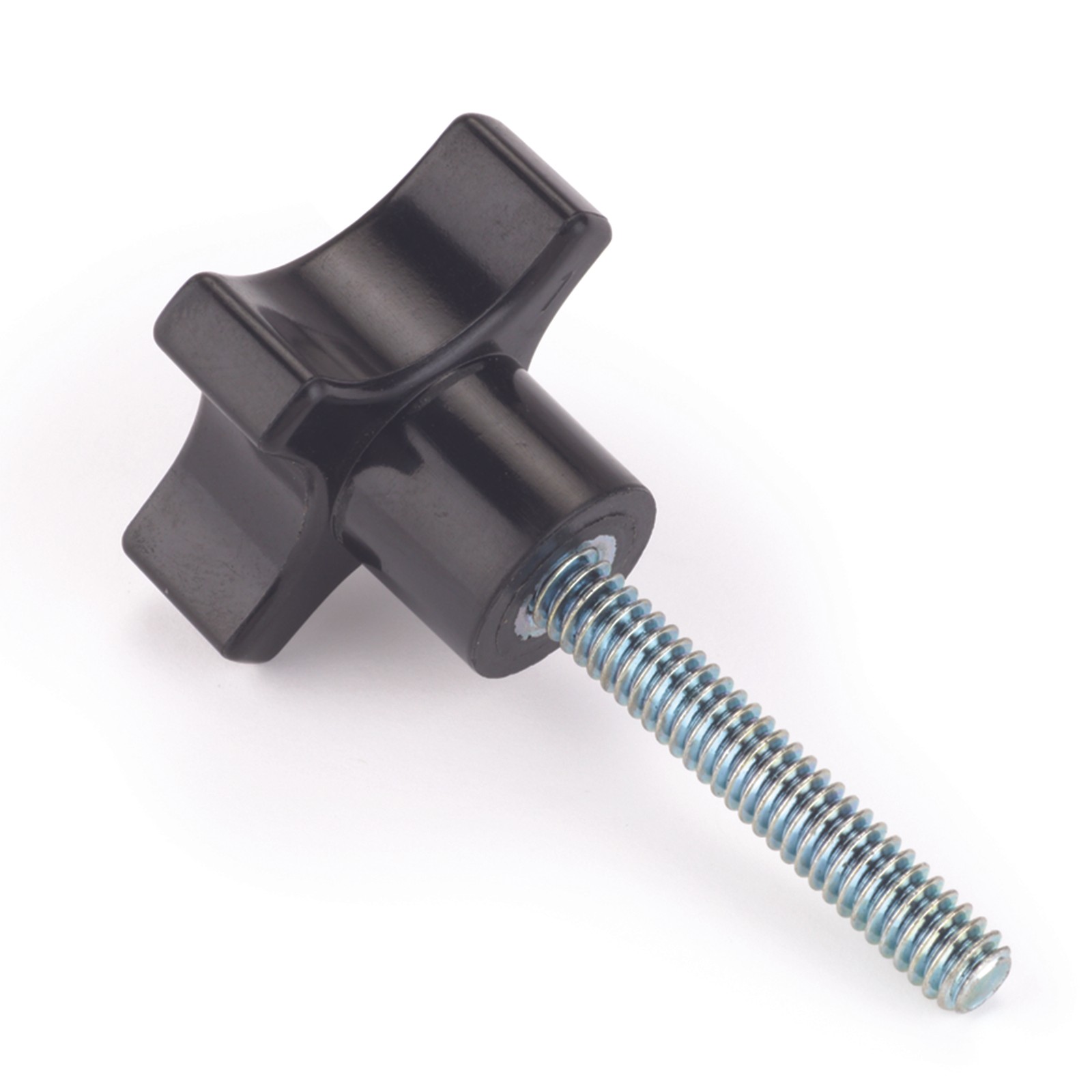 WOODRIVER Knob Four Arm with 5/16"-18 x 1-1/2" Stud