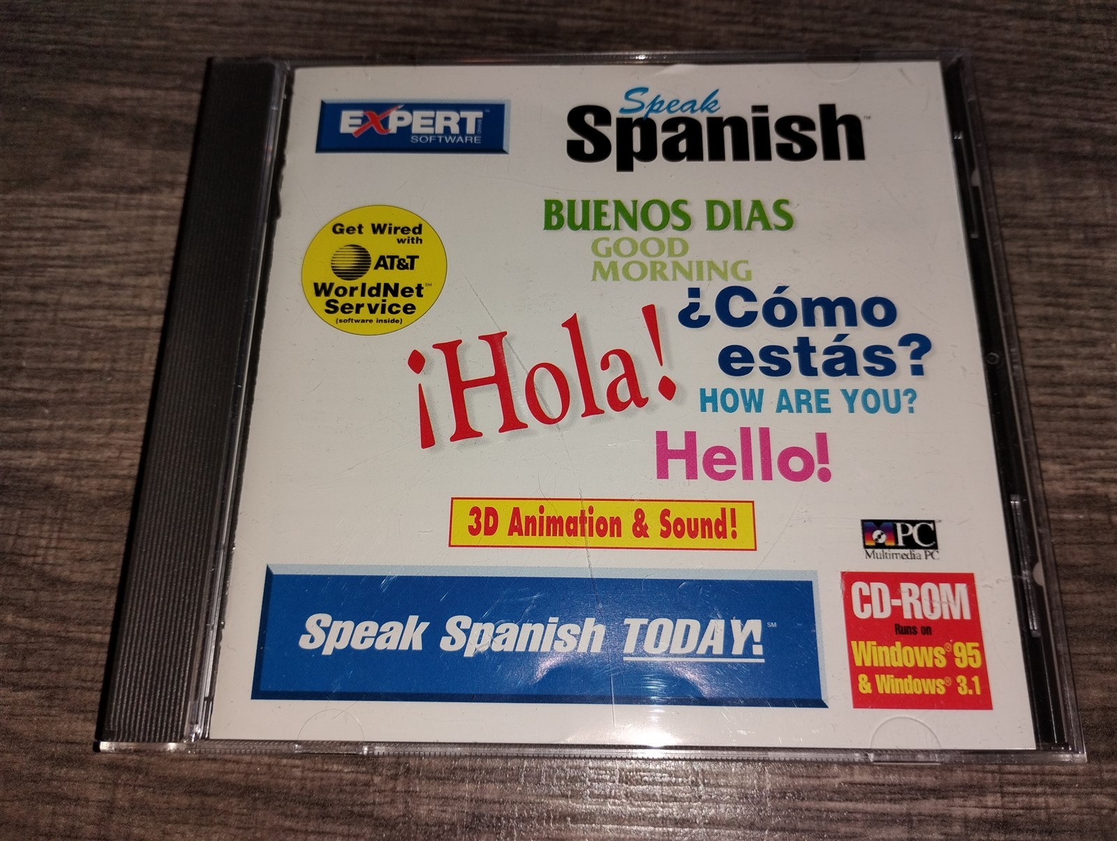 Expert Software Speak Spanish PC CD-ROM for Windows 3.1/95 Expert Software 1995