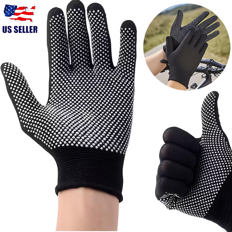 Exercise Fitness Gloves Anti-Slip Breathable Sport Gloves for Cycling Climbing