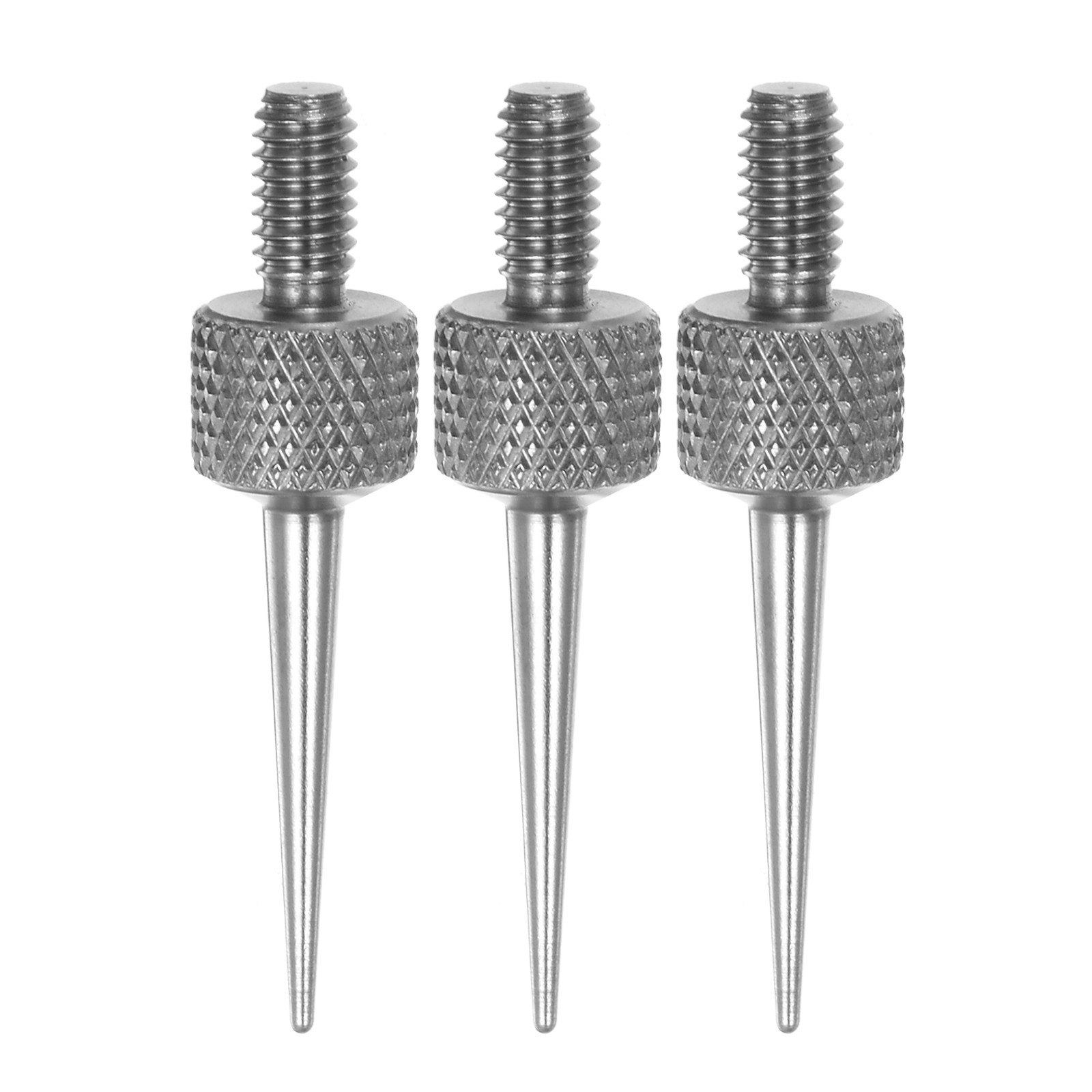 3pcs Needle Point Contact R0.3 M2.5 Thread 22mm Length 303 Stainless Steel