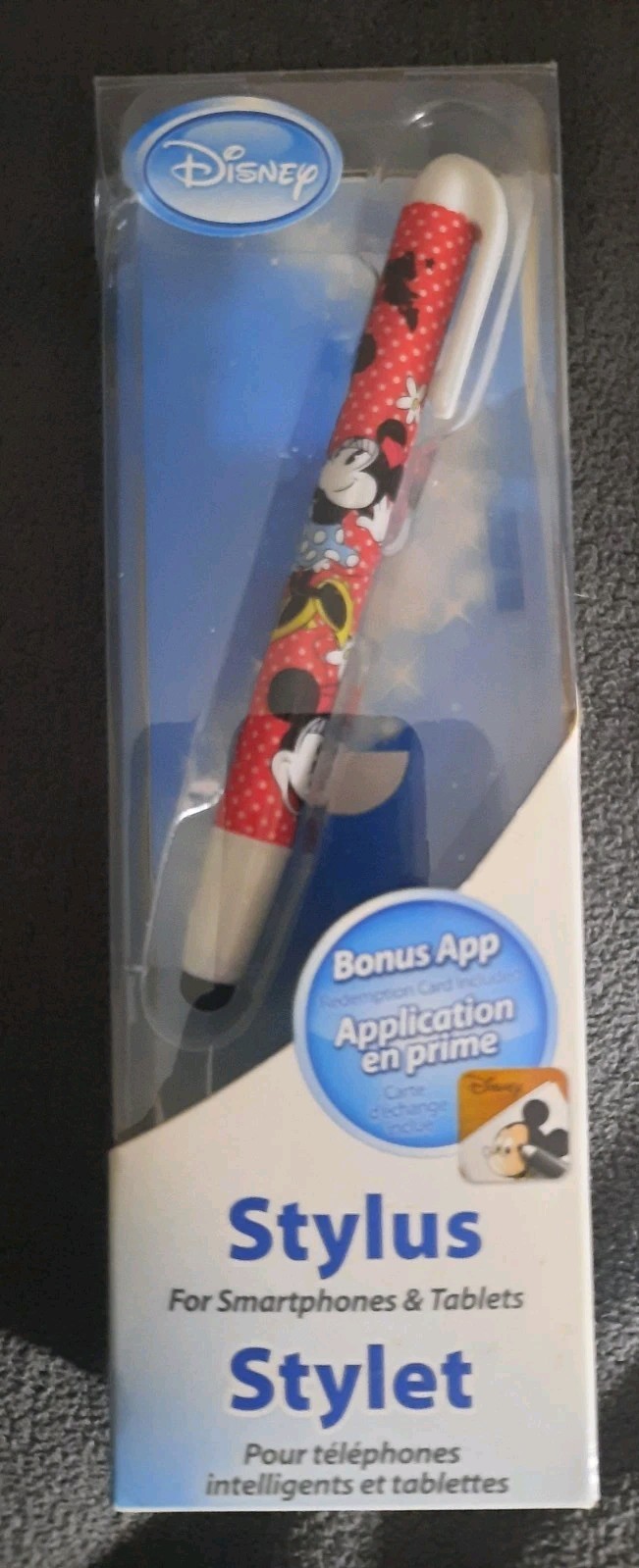 BRAND NEW Disney Stylus Pen For Smartphones & Tablets Minnie Mouse