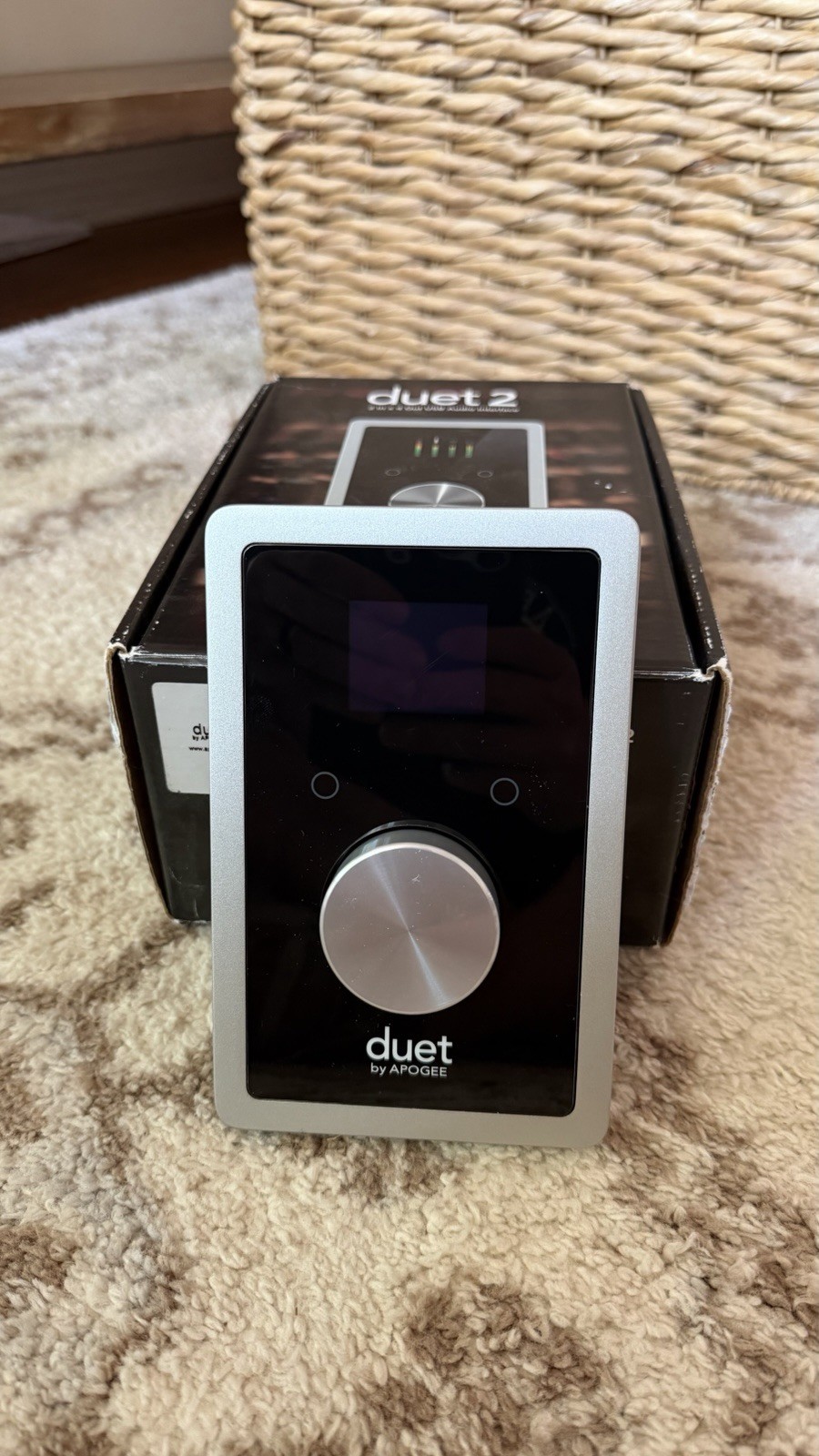 Apogee Duet 2 USB Audio Interface W Breakout Cables PLUS Breakout Box!