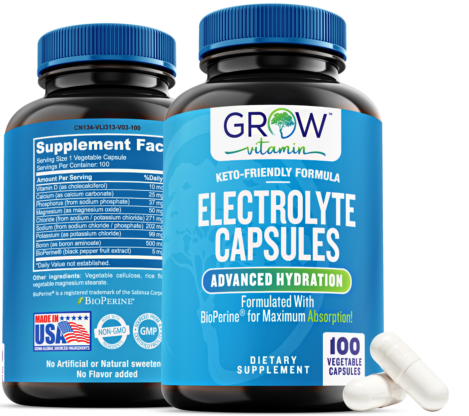 Complete Electrolyte Supplement-Potassium Chloride Magnesium NEW! Exp 06/2024