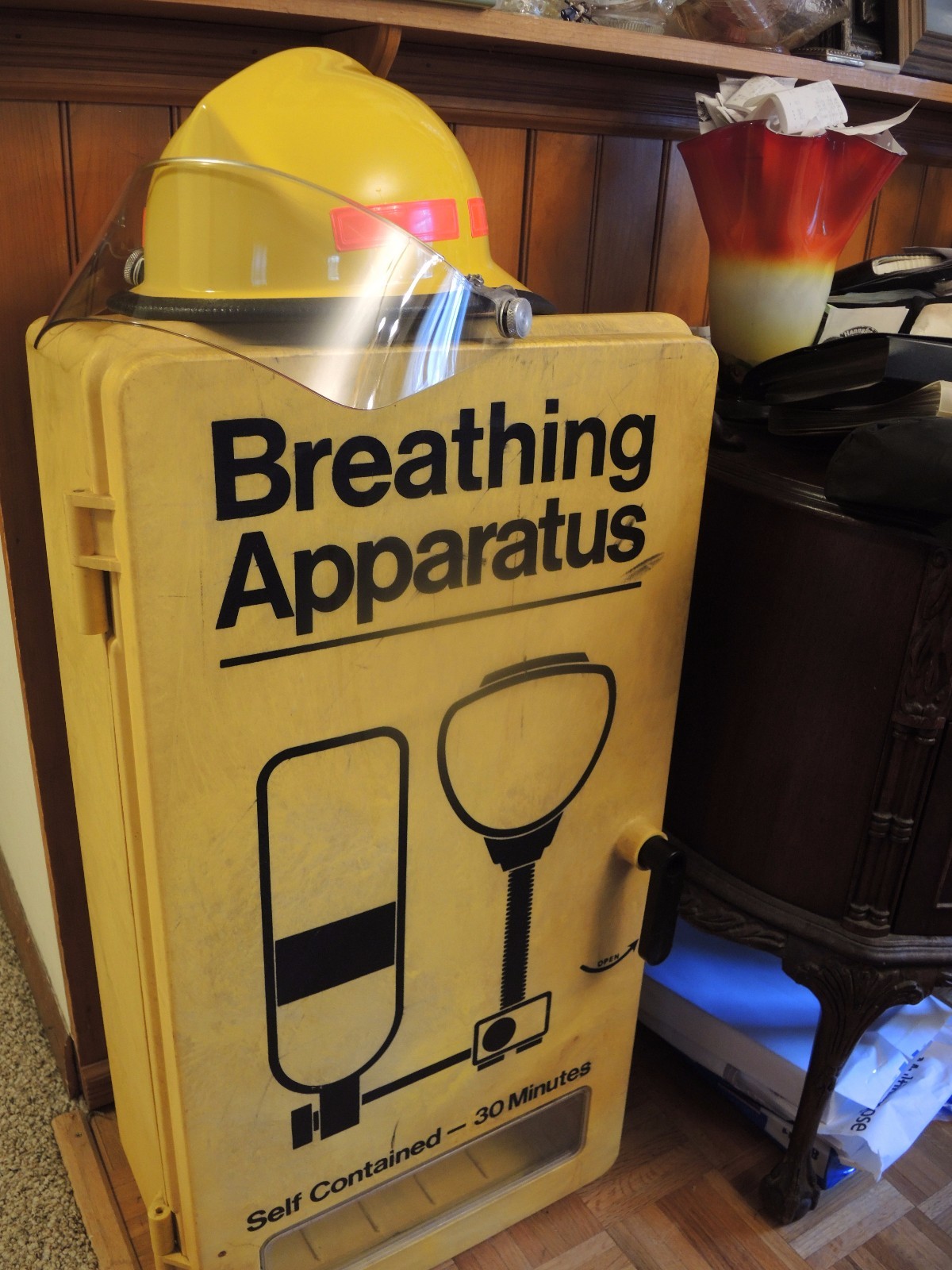 Survivair XL-30 SCBA 2216psi Firehouse Decor Mancave Encon Cab Breathing Apparat