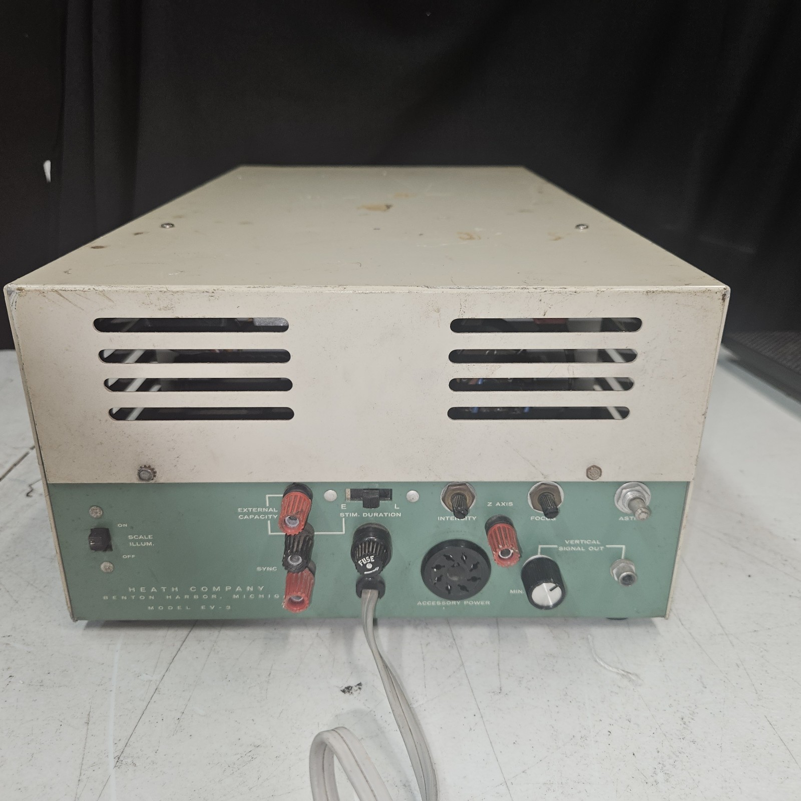 Vintage Heathkit EV-3 "Frog" Oscilloscope IMPscope IMP Scope