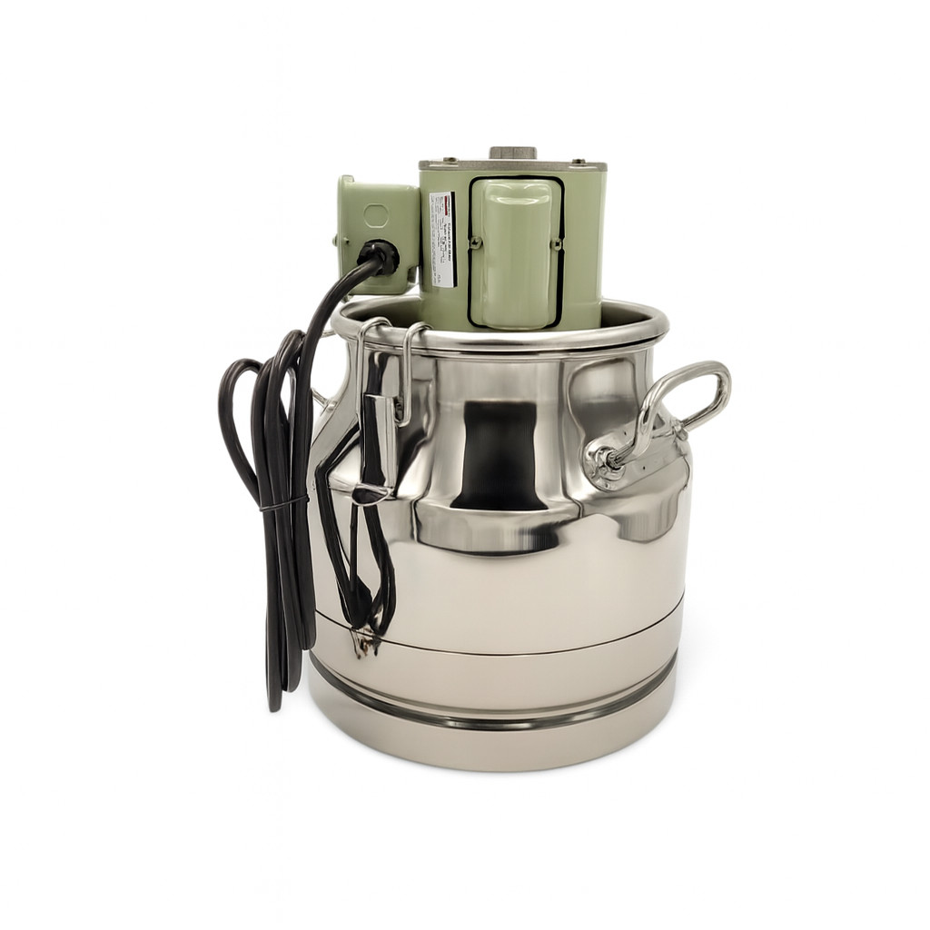 Electric Butter Churn with Stainless Steel Body