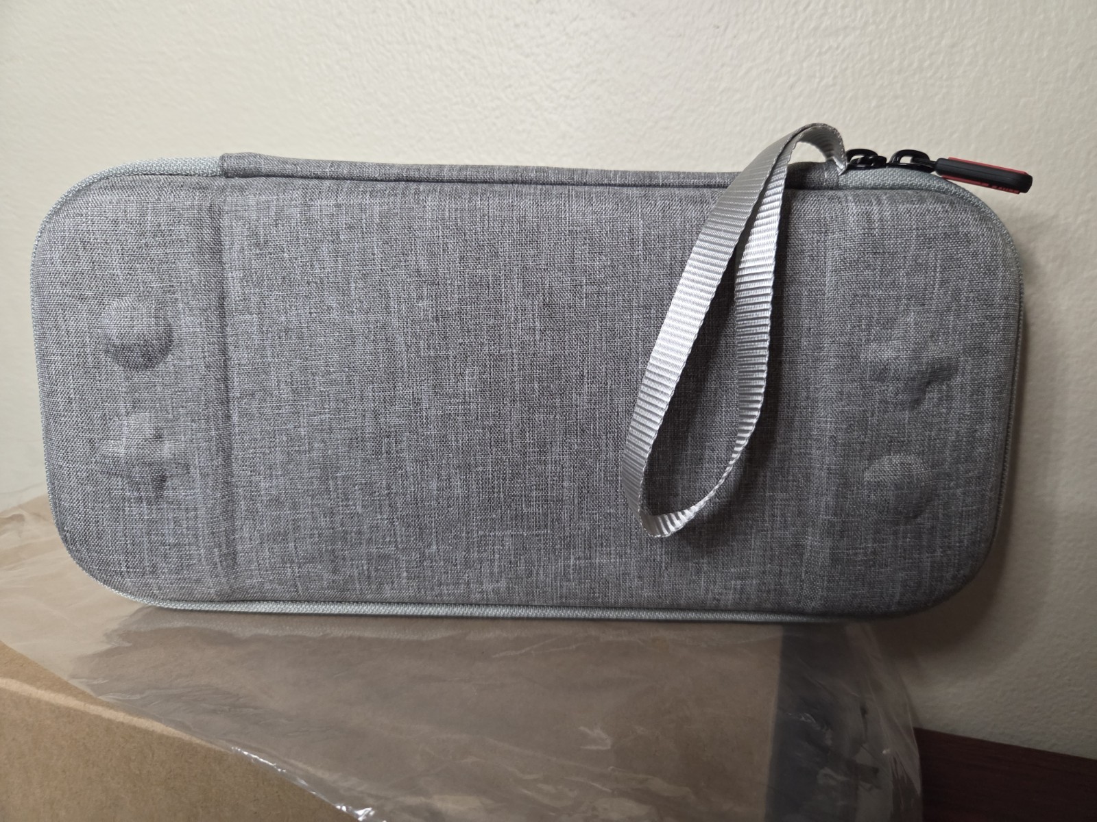 Heather Grey Nintendo Switch Carrying Case 11" New In Box